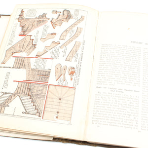 3x Old Carpentry and Joinery Books