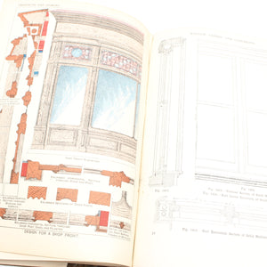 3x Old Carpentry and Joinery Books