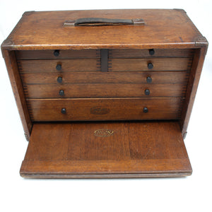 Old M&W Engineers Toolbox (Oak) - UK ONLY