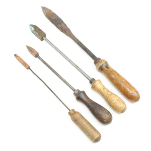 4x Vintage Soldering Irons (Display) - UK ONLY