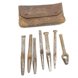 Mr & Mrs Gallop (Hammersmith) Leather-Workers Punches (Display)