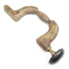Old Wooden Button Brace (Display)