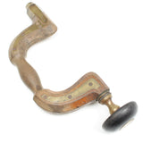 Old Wooden Button Brace (Display)