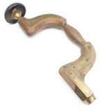 Old Wooden Button Brace (Display)