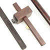 Old Wooden Panel Gauges & Mortice Gauge (Mahogany)