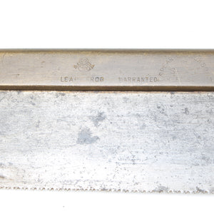 Old Spear & Jackson "Leap Frog" Dovetail Saw - 8" - 14tpi (Beech)