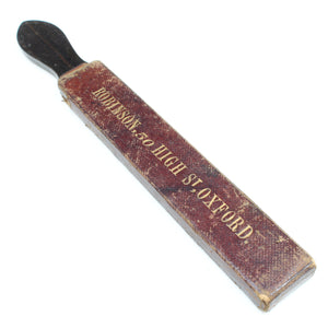 Old Oxford Strop & The Celebrated Water Razor Hone Sharpening Stone