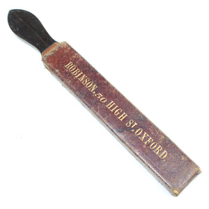 Old Oxford Strop & The Celebrated Water Razor Hone Sharpening Stone