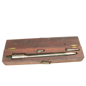 Old Expansive Drill Bit in User-Made Box (Display)