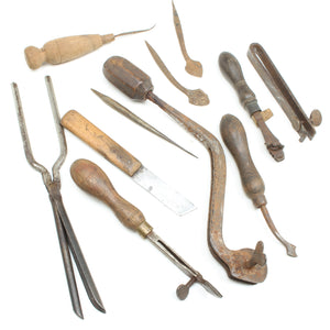 Old Leather-Worker Tools (A/F) (Display)