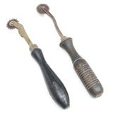 2x Leather-Workers Pricking Wheels