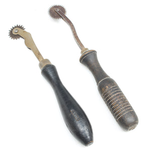 2x Leather-Workers Pricking Wheels