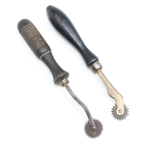 2x Leather-Workers Pricking Wheels