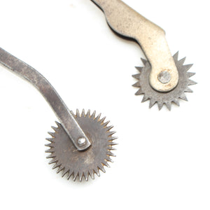 2x Leather-Workers Pricking Wheels