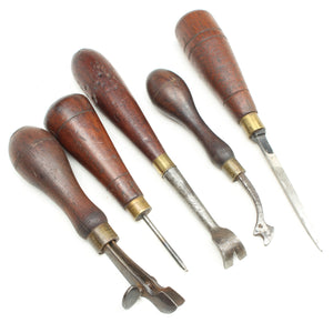 Old Leather-Workers Tools (Display) - ENGLAND, WALES, SCOTLAND ONLY
