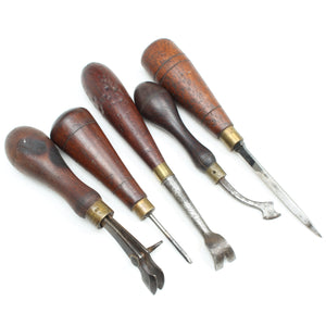 Old Leather-Workers Tools (Display) - ENGLAND, WALES, SCOTLAND ONLY