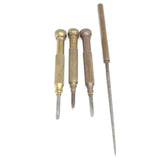 Old Small Brass Multi-Screwdrivers + File