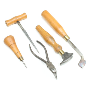 Collection Of Leather-Worker Tools