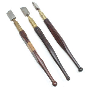 3x Old Glass Cutters - ENGLAND, WALES, SCOTLAND ONLY