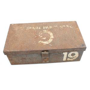 Old "Spare Parts" Tin / Metal Box (A/F)
