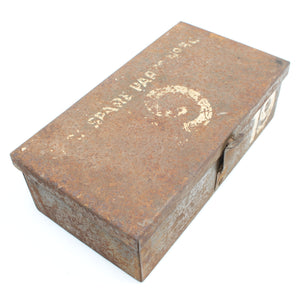 Old "Spare Parts" Tin / Metal Box (A/F)