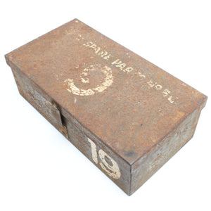 Old "Spare Parts" Tin / Metal Box (A/F)