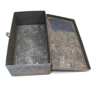 Old "Spare Parts" Tin / Metal Box (A/F)