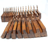 Kimberley 8-Piece Set Beads, Half-Set Hollow & Round Planes (Beech)