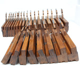 Kimberley 8-Piece Set Beads, Half-Set Hollow & Round Planes (Beech)