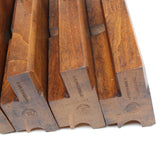 Kimberley 8-Piece Set Beads, Half-Set Hollow & Round Planes (Beech)