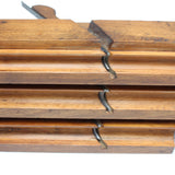 Kimberley 8-Piece Set Beads, Half-Set Hollow & Round Planes (Beech)