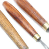 3x Addis Wood Carving Tools (Ash, Mahogany)
