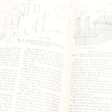 3x Old Building Builder Construction Books