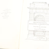 3x Old Building Builder Construction Books
