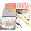 5x Old Building Construction Books