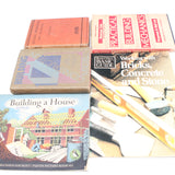 5x Old Building Construction Books