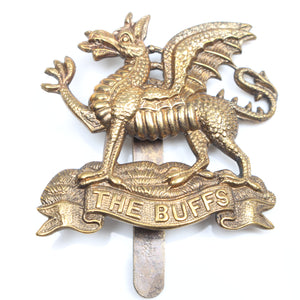 Old 'The Buffs' Cap Badge