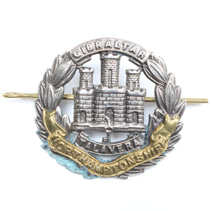 Gibraltar, Northamptonshire Cap Badge