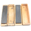 2x Boxed Oilstone Sharpening Stones - Coarse & Medium