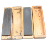 2x Boxed Oilstone Sharpening Stones - Coarse & Medium