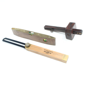 Mortice Gauge, Sliding Bevel & Level - ENGLAND, WALES, SCOTLAND ONLY
