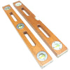 2x Vintage Wooden Levels - 24"
