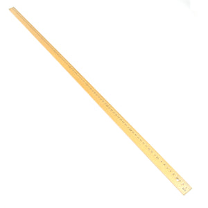 4x Rabone Chesterman Brass Rules - No 1321 - 1m & Wooden No. 1597