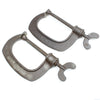 2x Old Antique Quick Release G-Clamps C.1872 - 5"