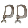 2x Old Antique Quick Release G-Clamps C.1872 - 5"