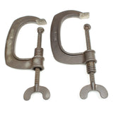 2x Old Antique Quick Release G-Clamps C.1872 - 5"