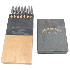 Old Simmons Hardware Co 'Keen Kutter' Drill Bits Set (USA)