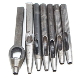 7x Leather-Workers Punches