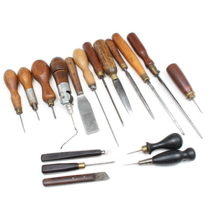 Old Leather-Workers Tools - ENGLAND, WALES, SCOTLAND ONLY
