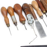 Old Leather-Workers Tools - ENGLAND, WALES, SCOTLAND ONLY